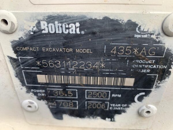 BOBCAT 435G EXCAVATOR - Image 18